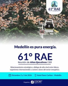 Lee más sobre el artículo 61° Reunión de Altos Ejecutivos de la CIER.