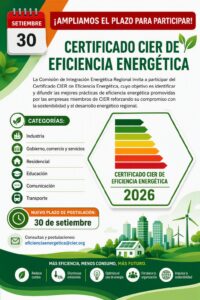 Lee más sobre el artículo CIER: Certificado de Eficiencia Energética 2026